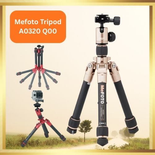 ขาตั้งกล้อง Mefoto Tripod A0320 รุ่นพกพา อุปกรณ์ช่วยถ่ายรูปวิวและเซลฟี่สำหรับการเดินทาง